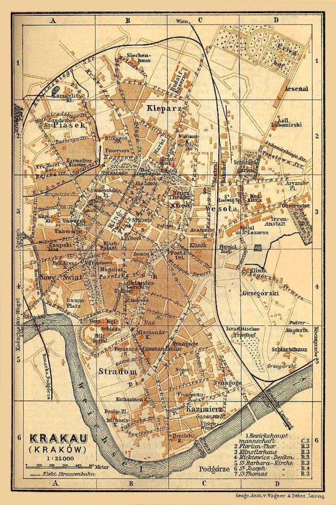 Krakau (Krakow) - 1890s